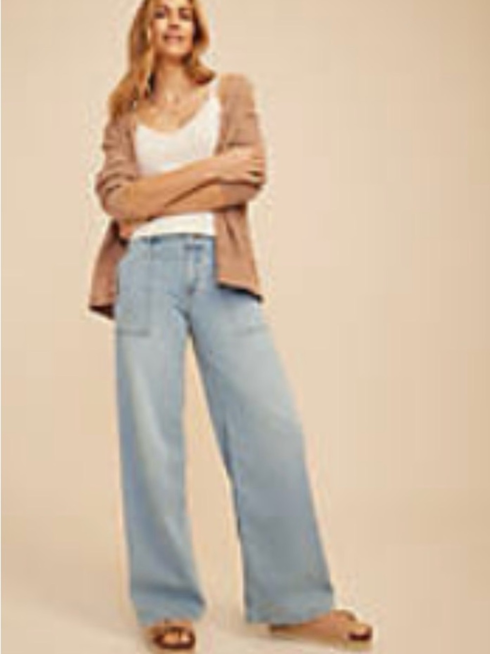 Maurices super soft Light Blue Wide Leg Jeans.